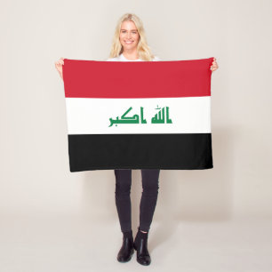 Couverture Polaire Drapeau de l'Irak