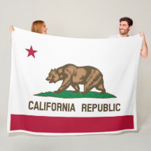 Drapeau d'état de Californie Imprimer Patriotc