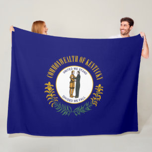 Couverture Polaire Drapeau d'État du Kentucky