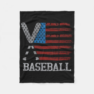 Couverture Polaire Drapeau Drapeau Des Femmes Baseball Croisé Bateaux
