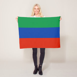Couverture Polaire Drapeau du Daghestan