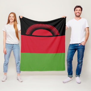 Couverture Polaire drapeau du Malawi