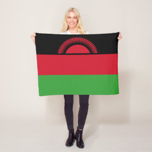 Couverture Polaire Drapeau du Malawi