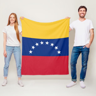Couverture Polaire Drapeau du Venezuela