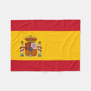 Couverture Polaire Drapeau Espagne