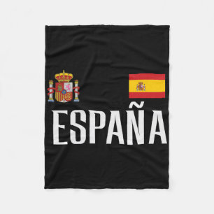 Couverture Polaire Drapeau Espagne Espana Footbyll Football Fan Homme