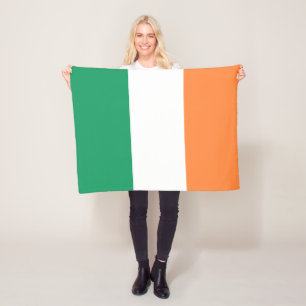 Couverture Polaire Drapeau irlandais