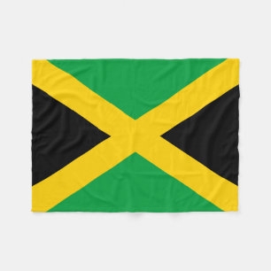 Couverture Polaire Drapeau jamaïcain