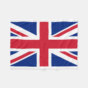 Couverture Polaire Drapeau national du monde du Royaume-Uni