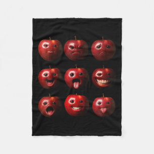 Couverture Polaire Drôle Bête Ai Pomme Génération Z Mème Rot Humour F