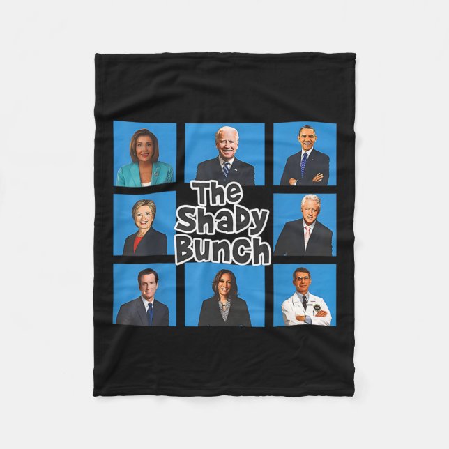 Couverture Polaire Drôle Le Bunch Ombragé 2024 (Devant)