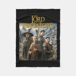 Couverture Polaire Drôle Lord Dictatures Anti Poutine Trump Kim Jong-