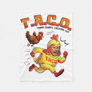 Couverture Polaire Drôle Taco Trump Épouse Toujours Les Mens Chemises