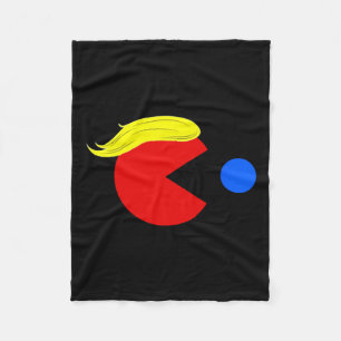 Couverture Polaire Drôle Trump Man 2024 Pac Tee - Trump Man Ne Pac Bl