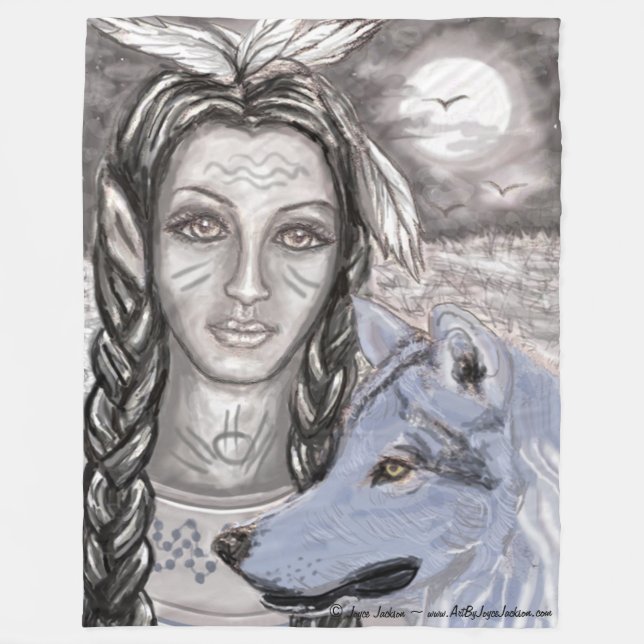 Couverture polaire du gardien bleu (Devant)