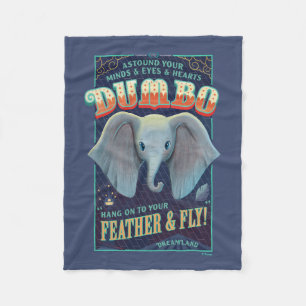 Couverture Polaire Dumbo Accrochez-Vous À Vos Plumes Et Volez!