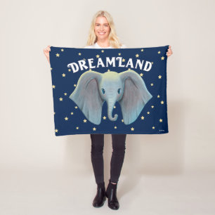 Couverture Polaire Dumbo  Beaux gros oreilles peintes Art