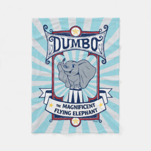 Couverture Polaire Dumbo  Le Magnifique Flying Elephant Circus Art