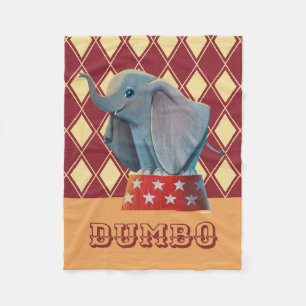 Couverture Polaire Dumbo  Podium Smiling Atop Circus