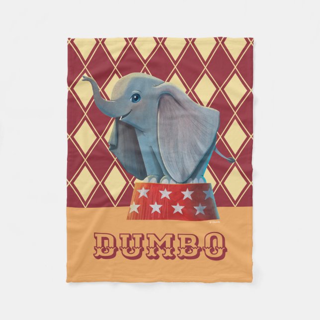 Couverture Polaire Dumbo| Podium Smiling Atop Circus (Devant)