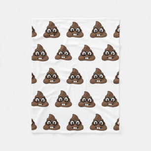 Couverture Polaire Dunette nerd Emoji en verre