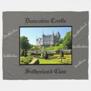Couverture Polaire Dunrobin Castle & Scottish Sutherland Clan