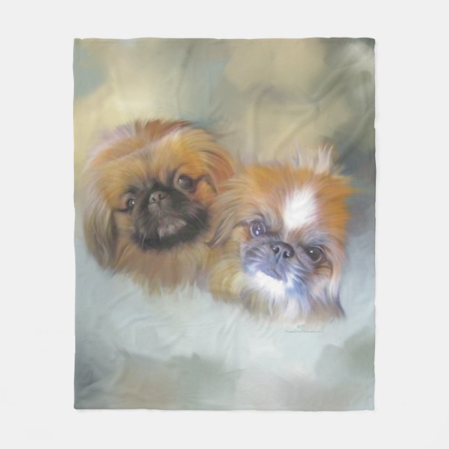Couverture Polaire Duo de Pékin (Devant)