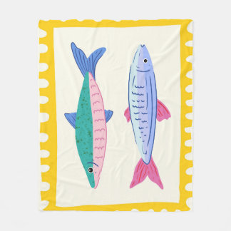 Couverture Polaire Duo de sardines