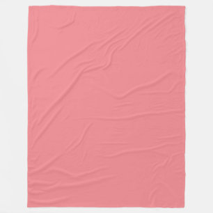 Couverture Polaire Dusty rose Simple Personnalisé Nom Répétant