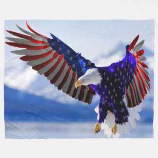 Couverture Polaire Eagle américain