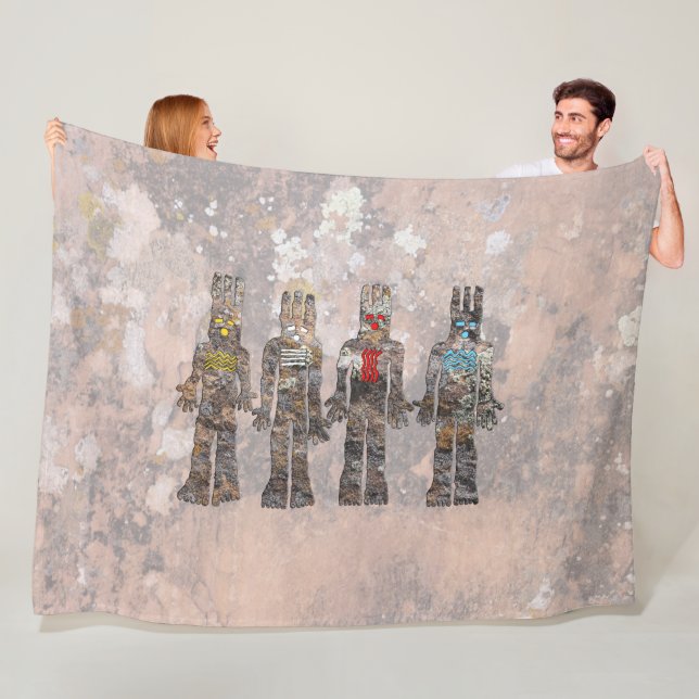 Couverture Polaire Eau et Vent de Terre (En situation)