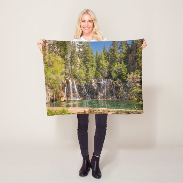 Couverture Polaire Eau | Hanging Lake Glenwood Springs, Colorado (En situation)