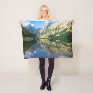 Couverture Polaire Eau   Seealpsee Lac Alpes suisses Suisse