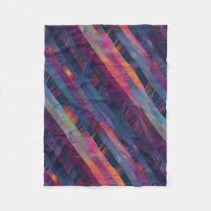 Couverture Polaire Éblouissant Patchwork de ruban