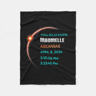 Couverture Polaire Eclipse Maumelle Arkansas Total Solaire Eclipse 20