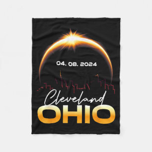 Couverture Polaire Éclipse solaire Cleveland Ohio Totale