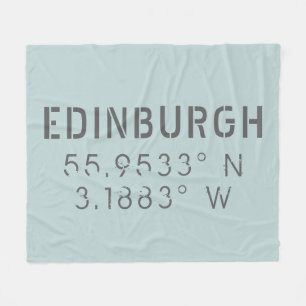 Couverture Polaire Edinburgh Latitude Longitude