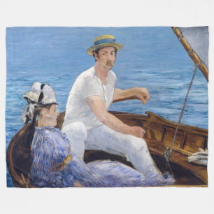 Couverture Polaire Edouard Manet - Bateau