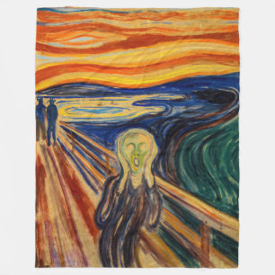 Couverture Polaire Edvard Munch - Le cri 1910