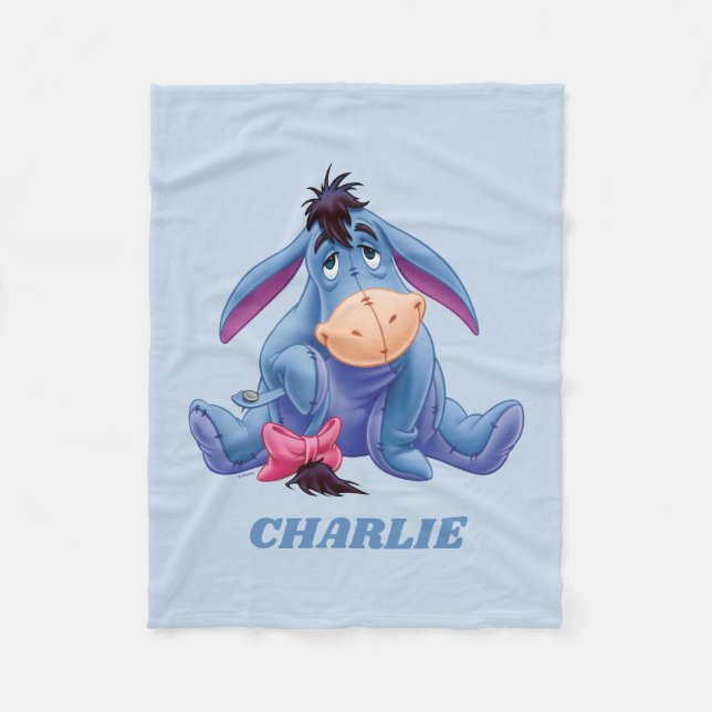 Couverture Polaire Eeyore personnalisé (Devant)