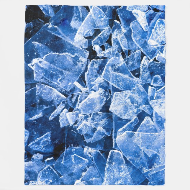 Couverture Polaire Effet de refroidissement Glace bleue (Devant)