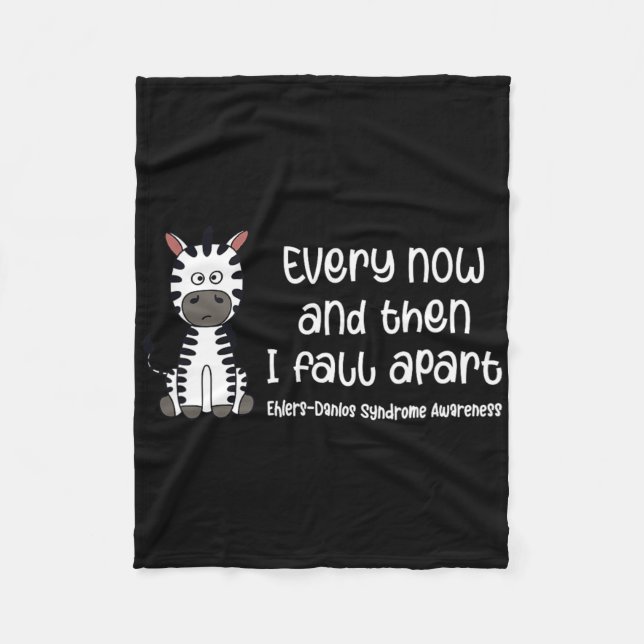 Couverture Polaire Ehlers Danlos Sensibilisation - De Temps En Temps  (Devant)