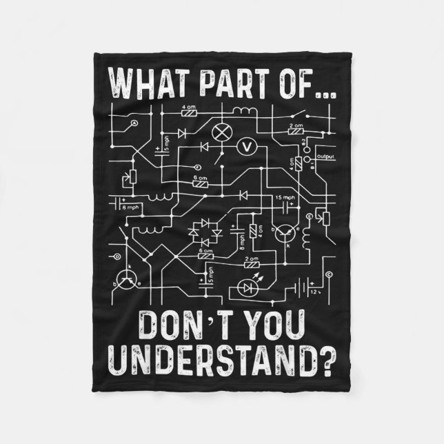 Couverture Polaire Electrical Engineering Electrical Engineer Men  (Devant)