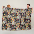 Élégant couleur d'automne Paisley Motif d'impressi