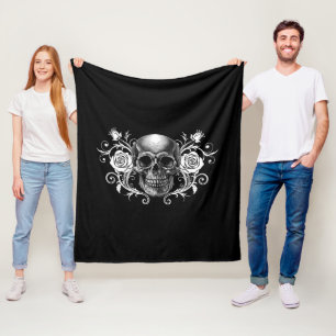 Couverture Polaire Élégant Goth Romantique