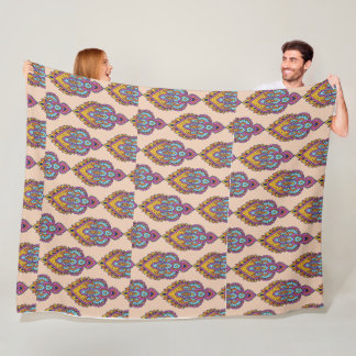 Couverture Polaire Elegant pattern fleece throw blanket