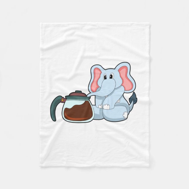 Couverture Polaire Elephant (Devant)