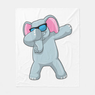 Couverture Polaire Elephant à Hip hop Dance Dab