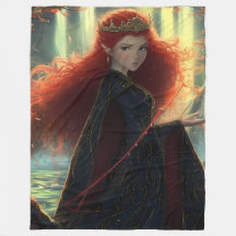 Elfe mystique dans une forêt d'Imaginaires