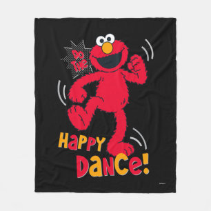 Couverture Polaire Elmo Faire la joyeuse danse